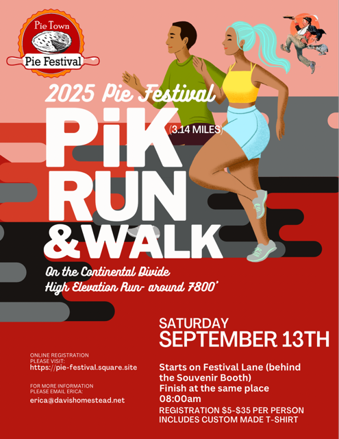 PiK Run & Walk flyer